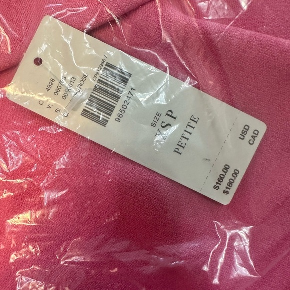 NWT! The Maya Ruched Baby Pink Cowl-Neck Dress By Anthropologie - Multiple 🍏🎃 - Picture 11 of 13